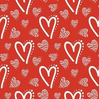 decorativo hermoso abstracto moderno corazones sin costura patrón diseño vector ilustración fondo boda saludo invitar scrapbooking papel tela
