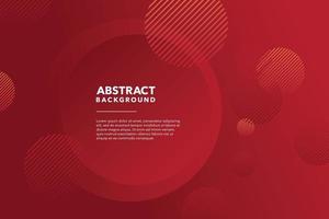 red modern abstract background design vector