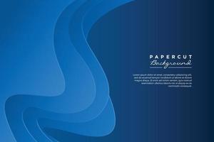 blue modern abstract background design vector