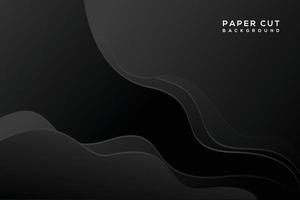 black modern abstract background design vector