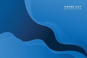 blue modern abstract background design vector