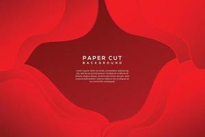 red modern abstract background design vector