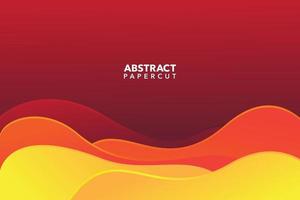 red modern abstract background design vector