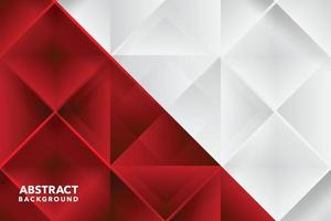 red white modern abstract background design vector