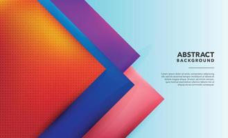 colorful modern abstract background design vector