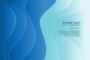 blue modern abstract background design vector