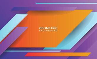 colorful modern abstract background design vector