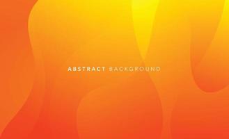 orange modern abstract background design vector