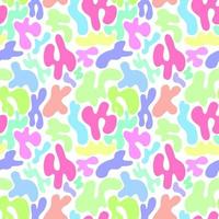 Seamless abstract pattern of spots on a white background. texture of spots, circles, and ovals. Abstract style, design for fabric, textile, paper vector