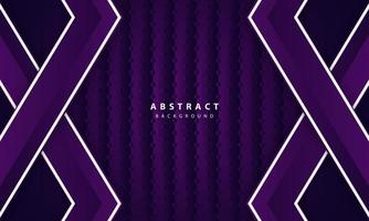 Abstract elegant dark purple on overlap layer background vector