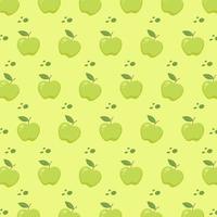 Seamless Pattern of Apple vector