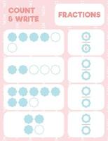 math practice print page vector