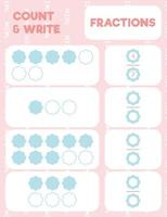 math practice print page vector