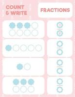 math practice print page vector