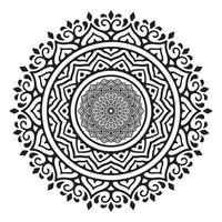 Decorative mandala design Vector