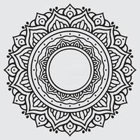 vector de diseño de mandala decorativo