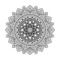 Decorative mandala design Vector