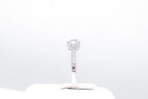 Diamond ring 9k gold photo