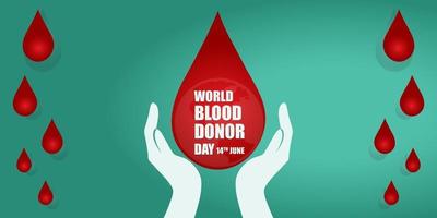 World Blood Donor Day vector illustration design