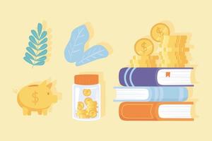 education invest related vector