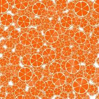 Abstract Orange Seamless Pattern Background vector