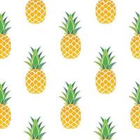 Pineapple Seamless Pattern Background vector