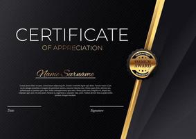 Certificate template Background vector