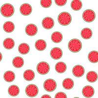 Watermelon SEamless Pattern Background Template vector