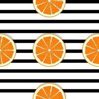 Abstract Orange Seamless Pattern Background vector