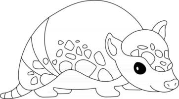 Armadillo Kids Coloring Page Great for Beginner Coloring Book