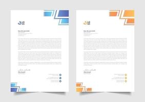 best letterhead design for business vector