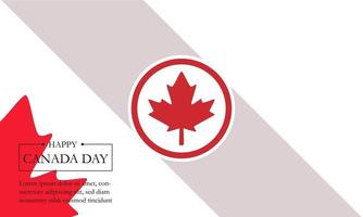 canada day background with maple leafs and canada flag happy canada day vector