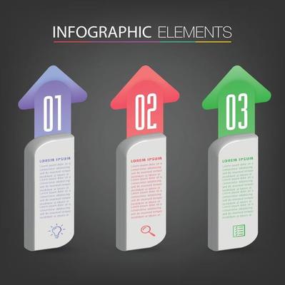 modern text box template banner Infographics