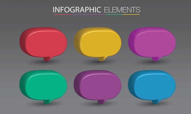 modern text box template banner Infographics