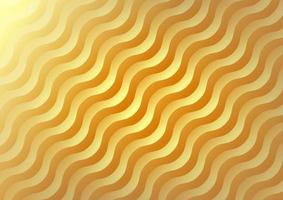 Golden wave 3d wall background Template background for product or advertising vector