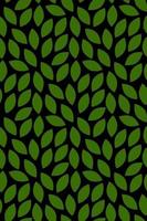 Modern leaf illustration pattern Tropical background with leaves vector