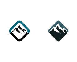 Mountain nature landscape  logo and symbols  icons template vector