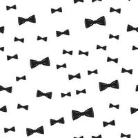 Bow Tie Seamless Pattern Father s Day Background vector