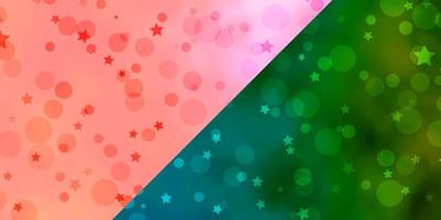 Colorful vector abstract background with gradient