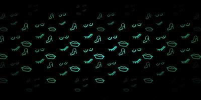 Colorful vector abstract background with gradient