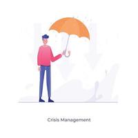 Crisis Management Elements vector