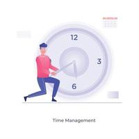 Time Management concept vector