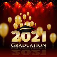 Photo Booth Graduation Background vector