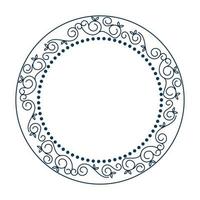 decorative frame icon vector