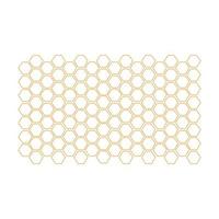 honeycomb with hexagon grid