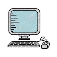 computer device icon vector