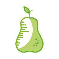 Delicious pear fruit vector