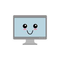 TV cute cartoon vector