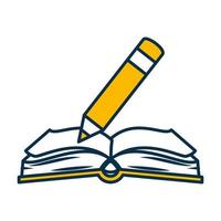 Book and education vector