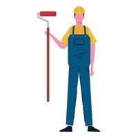 painter man occupation vector